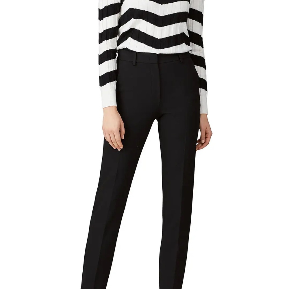 Emporio Armani Black Straight Leg Pants